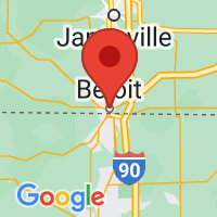 Map of Beloit, WI
